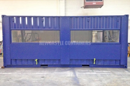 Ordnance Explosion Viewing Platform Containers